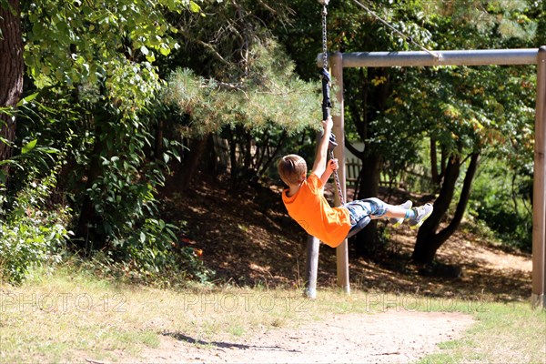 Boy on the playground