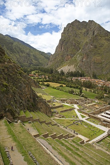 Parque Arqueologico de Ollantaytambo, Cusco region, Peru, South America