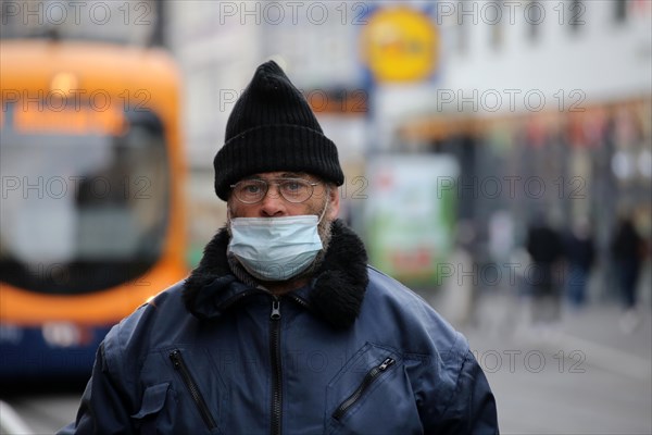 Mannheim, December 2020: Homeless in times of corona. The coronavirus pandemic is exacerbating the situation of homeless people in the country