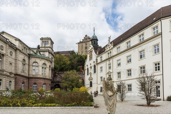 Friedrichsbad Spa and Castle, Baden-Baden, Black Forest, Baden-Wuerttemberg, Germany, Europe