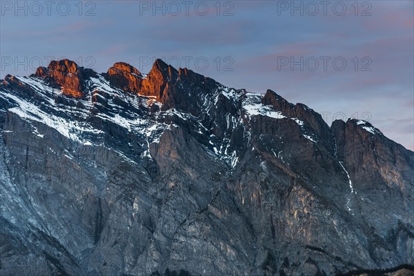 Mountain landscape in the sunset with cloudy sky, mountains, mountain, alpine, evening sky, cloud, weather, panorama, nature, landscape, tourism, travel, mountain landscape, alpenglow, mountain panorama, Swiss Alps, Valais, Switzerland, Europe