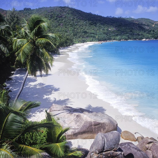 Seychelles, Praslin, Anse Lazio beach, Africa