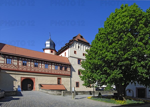Imperial palace, prince-bishop's castle from the 14th century, Forchheim, Upper Franconia, Bavaria, Germany, Europe