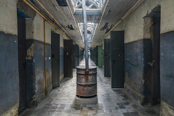 Wing with prisoners' cells in the former Presidio prison, Presidio Museum and Maritime Museum, Ushuaia, Tierra del Fuego Island, Patagonia, Argentina, South America