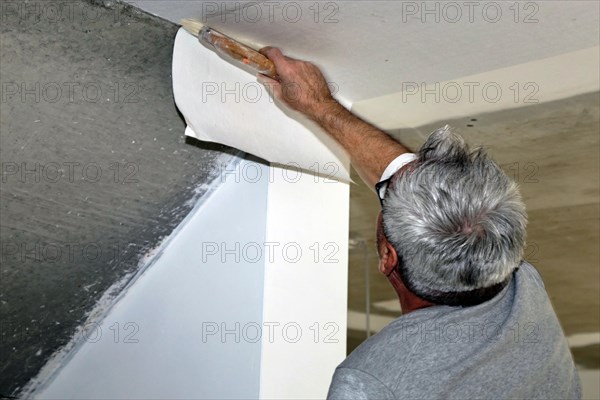 Craftsman (painter) for wallpapering work