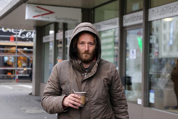 Mannheim, December 2020: Homeless in times of corona. The coronavirus pandemic is exacerbating the situation of homeless people in the country