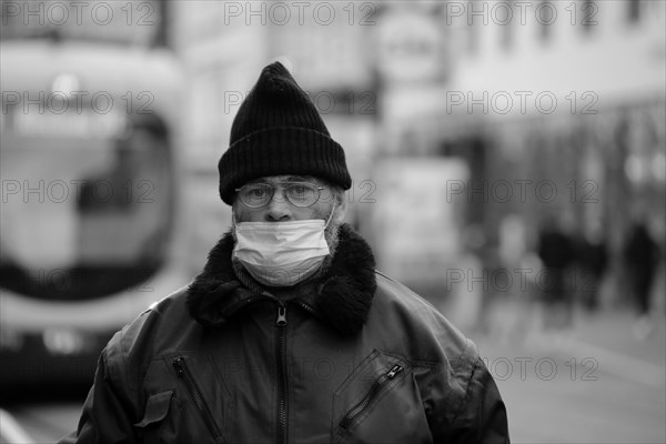 Mannheim, December 2020: Homeless in times of corona. The coronavirus pandemic is exacerbating the situation of homeless people in the country