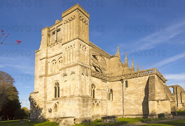 Malmesbury abbey church, Malmesbury, Wiltshire, England, UK