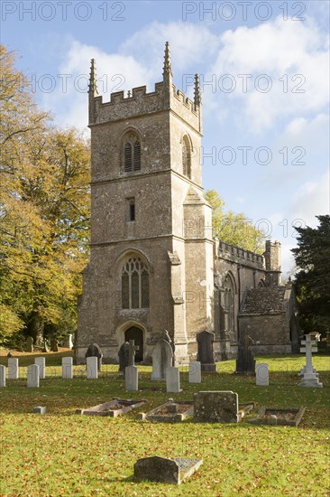 All Saints Church, Yatesbury, Wiltshire, England, UK