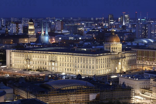 Berlin Palace in the Humboldt Forum, Berlin, 21 April 2021