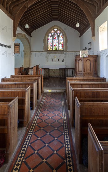 Church of St. Mary the Virgin, Whaddon near Hilperton, Wiltshire, England, UK