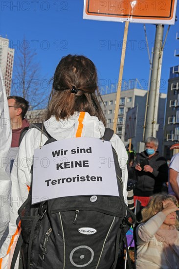 Large demonstration in Leipzig against the federal government's corona policy. Bodo Ramelow links the corona demonstrations to terrorism