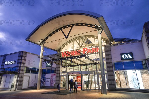 Werre-Park shopping centre, Bad Oeynhausen, North Rhine-Westphalia, Germany, Europe