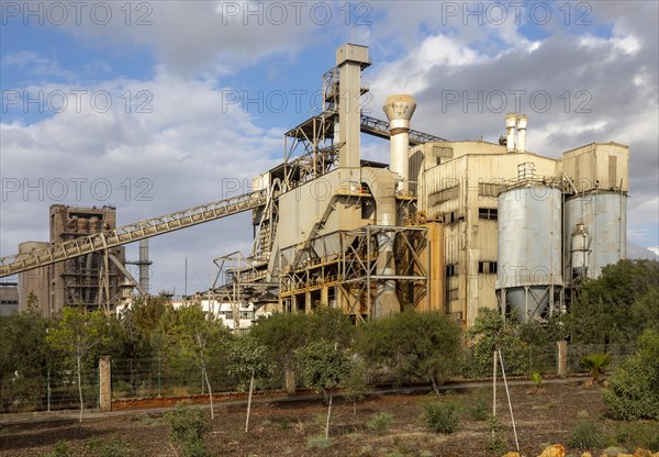 LafargeHolcim Espana cement factory, Carboneras, Almeria, Spain, Europe