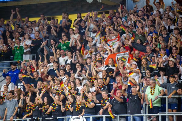 Fistball World Championship from 22 July to 29 July 2023 in Mannheim: Around 10, 000 spectators in the SAP Arena provided a record crowd on the final day