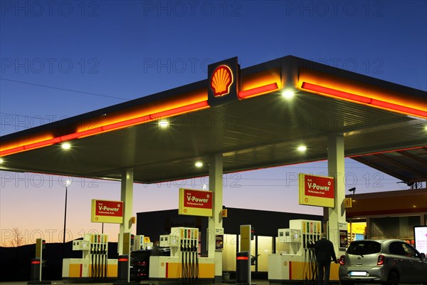 Shell petrol station (Hassloch, Rhineland-Palatinate)