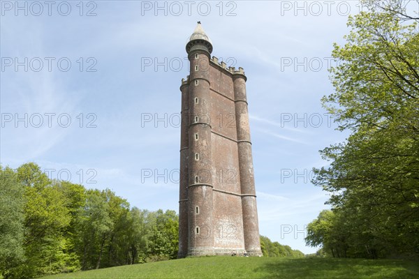 King Alfred's Tower, Folly ofKing Alfred's the Great or Stourton Tower, Stourhead, Somerset, England, UK completed 1772