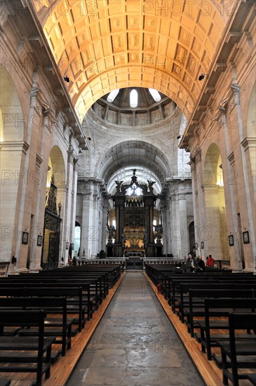 Monastery of Sao Vicente de Fora, built until 1624, Old Town, Lisbon, Lisboa, Portugal, Europe