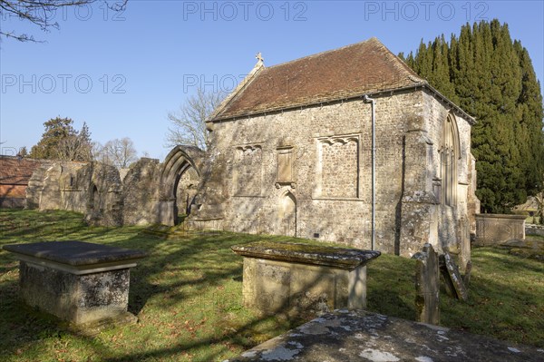 Church of Saint Leonard, Sutton Veny, Wiltshire, England, UK