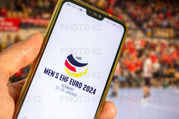 Symbolic image of the 2024 European Handball Championship. The 2024 European Championship will take place in Germany in January