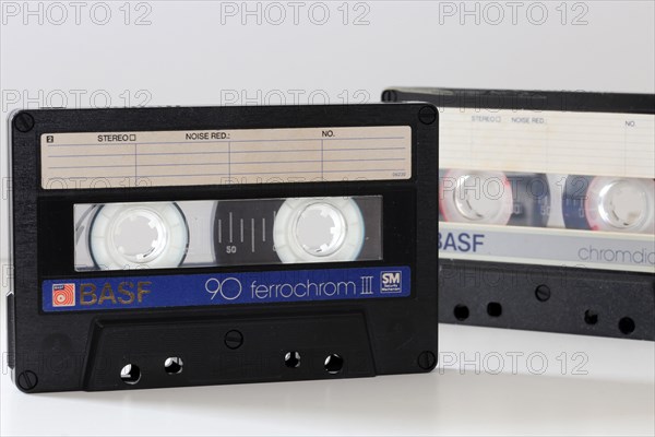 Nostalgic memories of the eighties: two audio cassettes from BASF