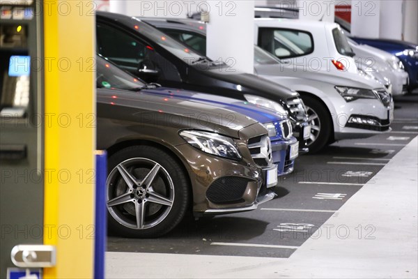 Multi-storey car park at Mannheim main station