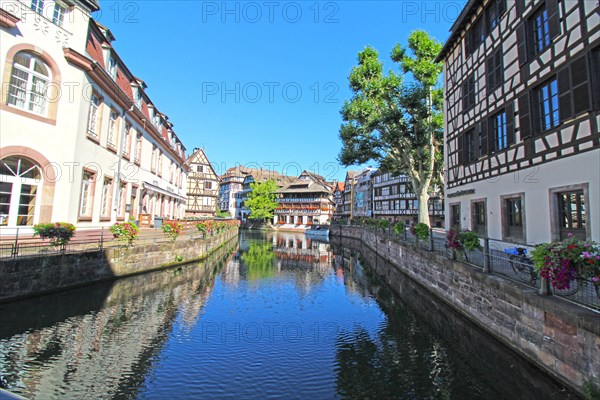 La Petite France, historic old town district of Strasbourg