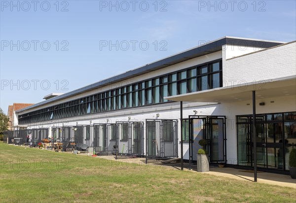 Former airport terminal building converted to housing, Ipswich, Suffolk, England, UK Henning and Chitty 1938