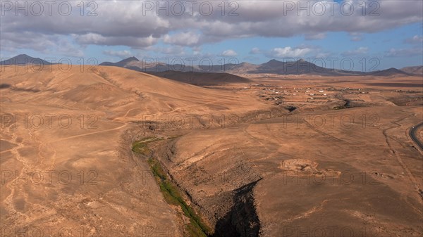 Barranco de Los Molinos, erosion gorge, Canary Islands, Fuerteventura, Spain, Europe