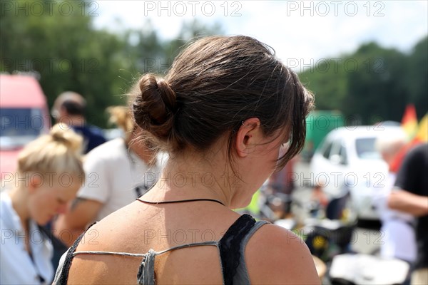 Ramstein 2021 peace camp bicycle demonstration: A bicycle demonstration took place on Saturday under the motto Stop Ramstein Air Base, organised as a rally from the starting points in Kaiserslautern, Kusel, Pirmasens and Homburg