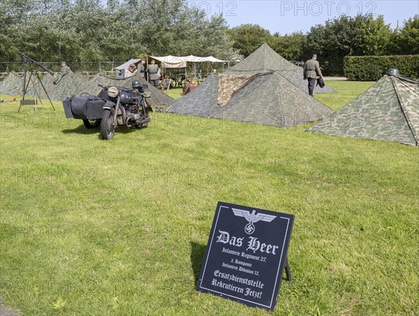 Stonham Barns History Alive event, Living History, Suffolk, England, UK 2019