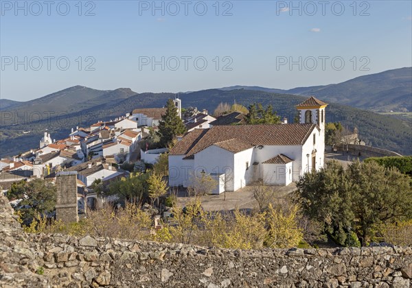 Historic medieval village of Marvao, Portalegre district, Alto Alentejo, Portugal, Southern Europe, Europe
