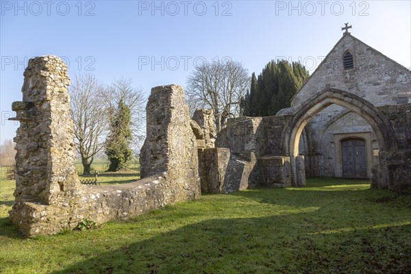 Church of Saint Leonard, Sutton Veny, Wiltshire, England, UK
