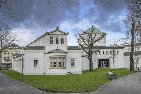 Badehaus I, spa garden, Bad Oeynhausen, North Rhine-Westphalia, Germany, Europe