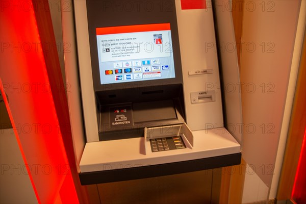 ATM of a savings bank in Germany