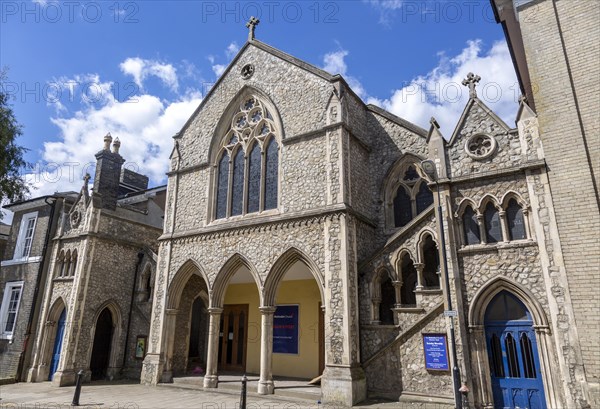 Methodist church building, Museum Street, Ipswich, Suffolk, England, UK built 1861 as a Wesleyan Chapel