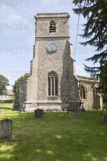 Village parish church of All Saints, Maiden Bradley, Somerset, England, UK