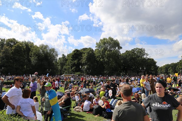 Major demonstration Berlin invites Europe - Festival for peace and freedom Berlin 29 August 2020