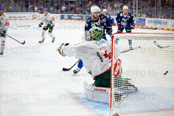 Game scene Adler Mannheim against Augsburg Panther (PENNY DEL, German Ice Hockey League)