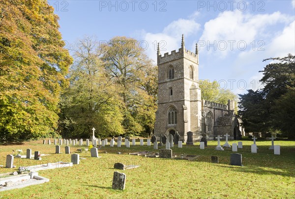 All Saints Church, Yatesbury, Wiltshire, England, UK