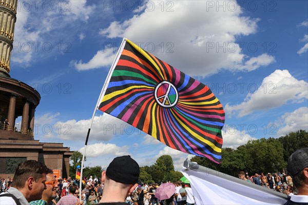 Major demonstration Berlin invites Europe - Festival for peace and freedom Berlin 29 August 2020