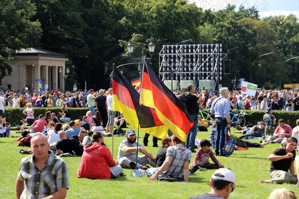 Major demonstration Berlin invites Europe - Festival for peace and freedom Berlin 29 August 2020