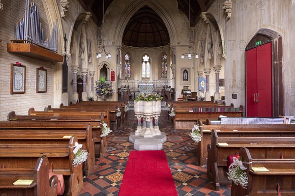 Church of Saint Katherine, Bedwyn Common, Savernake Forest, Wiltshire, England, UK