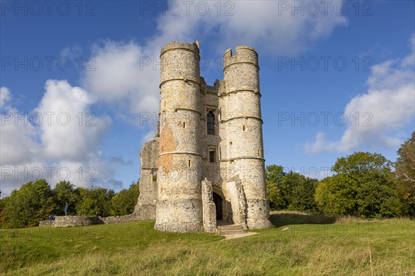 Donnington Castle ruins, Berkshire, England, UK