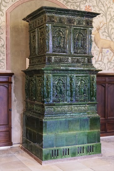 Oven, Cistercian monastery Bebenhausen, Tuebingen, Baden-Wuerttemberg, Germany, Europe