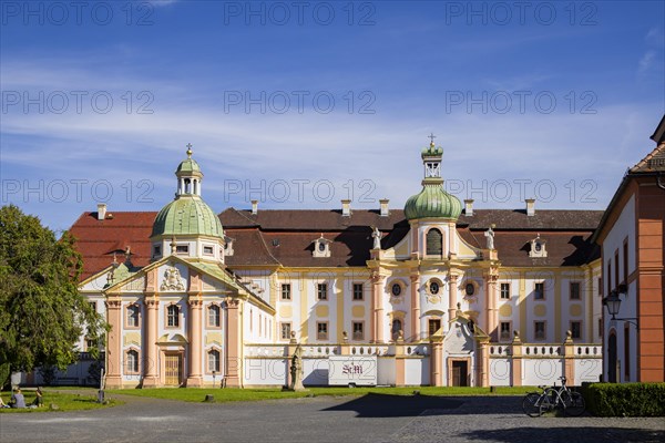 St Marienthal Monastery is a Cistercian abbey in Upper Lusatia in Saxony. It is the oldest nunnery of the order in Germany, which has existed without interruption since its foundation, Ostritz, Saxony, Germany, Europe