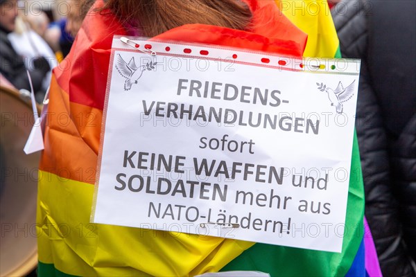 A large peace demonstration took place in Ramstein. Several thousand participants demonstrated under the slogan AMI STOP arms exports to Ukraine