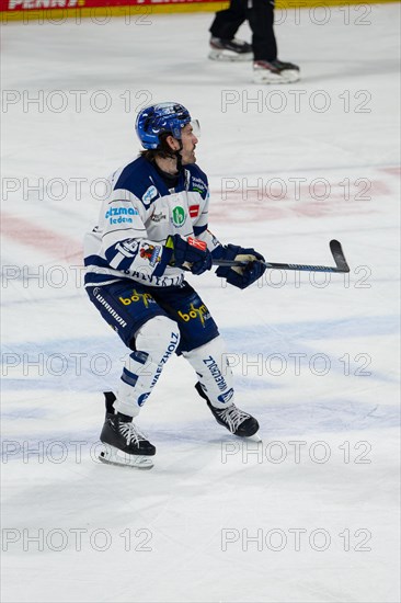 Hubert Labrie (16, Iserlohn Roosters) during the away game at Adler Mannheim on match day 41 of the 2023/2024 DEL (German Ice Hockey League) season