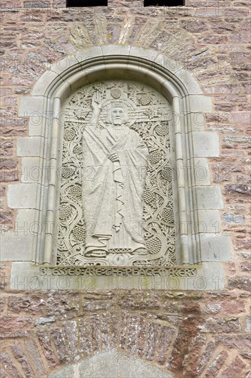 Church of Saint Edward, Kempley, Gloucestershire, England, UK, architect Randall Wells built 1903-4