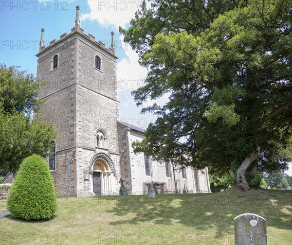 Church of St Leonard in Marston Bigot, Somerset, England, UK, built 1789